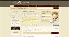 Desktop Screenshot of glutenfreeliving.co.nz